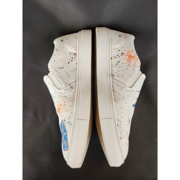 Star Wars Bibbidi Bling Canvas Sneakers Loafers Shoes Disney Jedi Art Womens 7 - Picture 7 of 14